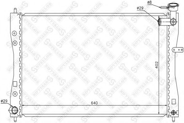 STELLOX 10-26697-SX Радиатор, охлаждение двигателя для SMART FORFOUR (Смарт Форфоур) STELLOX 10-26697-SX Радиатор, охлаждение двигателя для SMART FORFOUR (Смарт Форфоур)