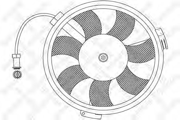 STELLOX 29-99013-SX Вентилятор, охлаждение двигателя для VOLKSWAGEN (Фольксваген) STELLOX 29-99013-SX Вентилятор, охлаждение двигателя для VOLKSWAGEN (Фольксваген)