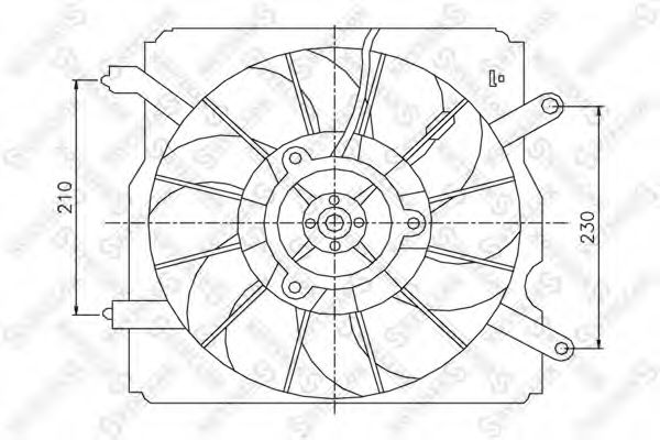STELLOX 29-99126-SX Вентилятор, охлаждение двигателя для HONDA CIVIC VII (Хонда Цивик 7) STELLOX 29-99126-SX Вентилятор, охлаждение двигателя для HONDA CIVIC VII (Хонда Цивик 7)