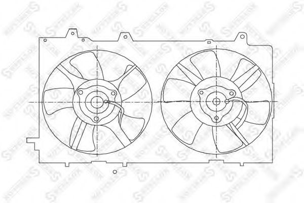 STELLOX 29-99164-SX Вентилятор, охлаждение двигателя для SUBARU FORESTER (Субару Форестер) STELLOX 29-99164-SX Вентилятор, охлаждение двигателя для SUBARU FORESTER (Субару Форестер)