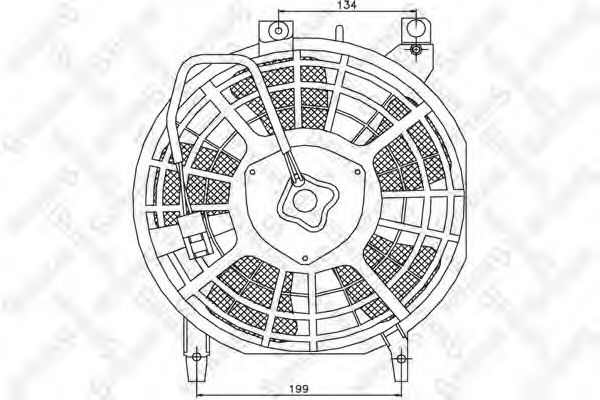 STELLOX 29-99170-SX Вентилятор, охлаждение двигателя для TOYOTA COROLLA (Тойота/тоета Cоролла) STELLOX 29-99170-SX Вентилятор, охлаждение двигателя для TOYOTA COROLLA (Тойота/тоета Cоролла)