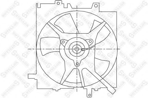 STELLOX 29-99213-SX Вентилятор, охлаждение двигателя для SUBARU FORESTER (Субару Форестер) STELLOX 29-99213-SX Вентилятор, охлаждение двигателя для SUBARU FORESTER (Субару Форестер)