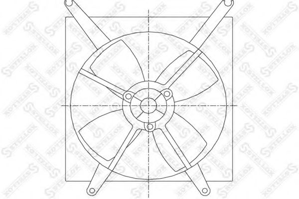 STELLOX 29-99215-SX Вентилятор, охлаждение двигателя для SUZUKI BALENO (Сузуки Балено) STELLOX 29-99215-SX Вентилятор, охлаждение двигателя для SUZUKI BALENO (Сузуки Балено)