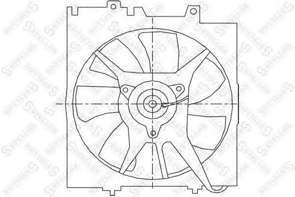STELLOX 29-99428-SX Вентилятор, охлаждение двигателя для SUBARU FORESTER (Субару Форестер) STELLOX 29-99428-SX Вентилятор, охлаждение двигателя для SUBARU FORESTER (Субару Форестер)