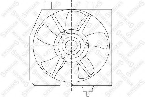 STELLOX 29-99449-SX Вентилятор, охлаждение двигателя для MAZDA 323 ASTINA V (Мазда 323 астина 5) STELLOX 29-99449-SX Вентилятор, охлаждение двигателя для MAZDA 323 ASTINA V (Мазда 323 астина 5)