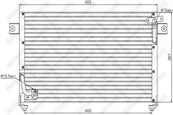 STELLOX 10-45468-SX Конденсатор, кондиционер для MITSUBISHI MONTERO (Митсубиши/митсубиси Монтэро) STELLOX 10-45468-SX Конденсатор, кондиционер для MITSUBISHI MONTERO (Митсубиши/митсубиси Монтэро)