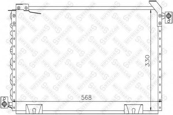 STELLOX 10-45539-SX Конденсатор, кондиционер для TOYOTA CELICA (Тойота/тоета Cэлиcа) STELLOX 10-45539-SX Конденсатор, кондиционер для TOYOTA CELICA (Тойота/тоета Cэлиcа)