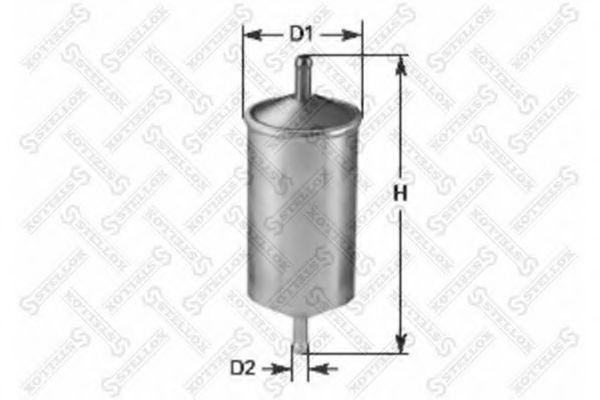 STELLOX 21-00171-SX Топливный фильтр для NISSAN (Ниссан) STELLOX 21-00171-SX Топливный фильтр для NISSAN (Ниссан)