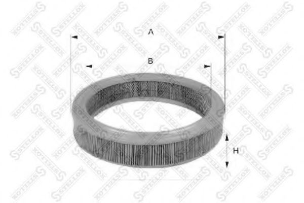 STELLOX 71-00208-SX Воздушный фильтр для VOLKSWAGEN POLO CLASSIC (Фольксваген Поло классик) STELLOX 71-00208-SX Воздушный фильтр для VOLKSWAGEN POLO CLASSIC (Фольксваген Поло классик)