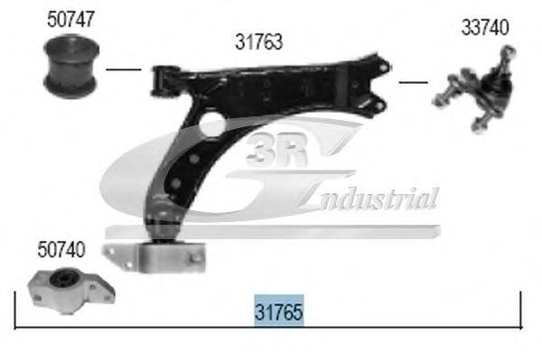 3RG 31765 Рычаг независимой подвески колеса, подвеска колеса для VOLKSWAGEN BORA / JETTA V (1K5), GOLF V Variant (1K5), JETTA V (1K5), VENTO V (1K5) 1.4 TSI 3RG 31765 Рычаг независимой подвески колеса, подвеска колеса для VOLKSWAGEN BORA / JETTA V (1K5), GOLF V Variant (1K5), JETTA V (1K5), VENTO V (1K5) 1.4 TSI
