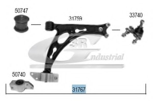 3RG 31767 Рычаг независимой подвески колеса, подвеска колеса для VOLKSWAGEN BORA / JETTA V (1K5), GOLF V Variant (1K5), JETTA V (1K5), VENTO V (1K5) 1.4 TSI 3RG 31767 Рычаг независимой подвески колеса, подвеска колеса для VOLKSWAGEN BORA / JETTA V (1K5), GOLF V Variant (1K5), JETTA V (1K5), VENTO V (1K5) 1.4 TSI