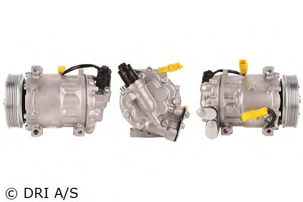 DRI 700510317 Компрессор, кондиционер для PEUGEOT 407 (Пежо 407) DRI 700510317 Компрессор, кондиционер для PEUGEOT 407 (Пежо 407)