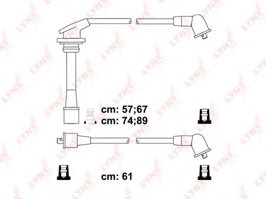 LYNXauto SPC2409 Комплект проводов зажигания 