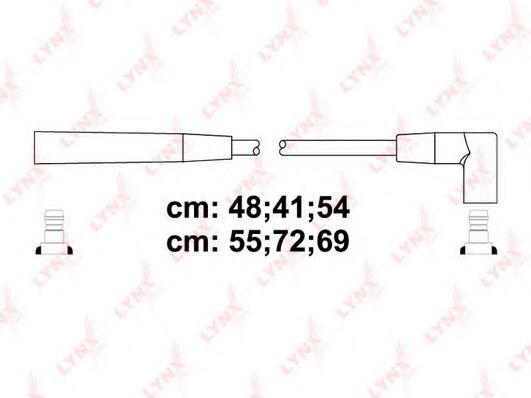 LYNXauto SPC2602 Комплект проводов зажигания 