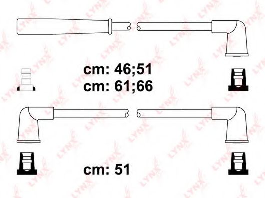 LYNXauto SPC5120 Комплект проводов зажигания для MAZDA 323 P V (Мазда 323 пв) LYNXauto SPC5120 Комплект проводов зажигания для MAZDA 323 P V (Мазда 323 пв)