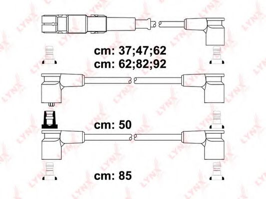 LYNXauto SPC5316 Комплект проводов зажигания 