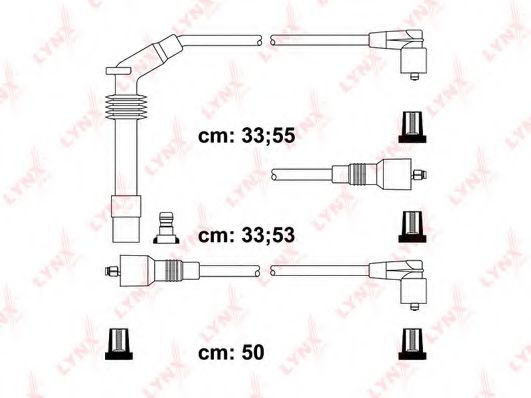 LYNXauto SPC5934 Комплект проводов зажигания 