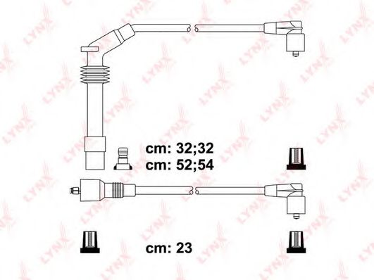 LYNXauto SPC5936 Комплект проводов зажигания 