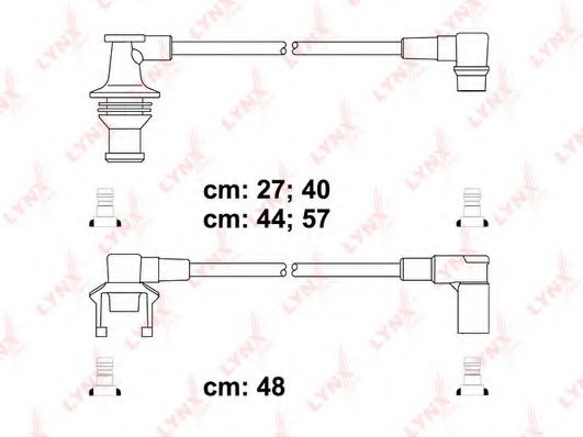 LYNXauto SPC6306 Комплект проводов зажигания 