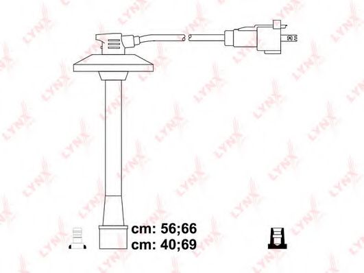 LYNXauto SPC7547 Комплект проводов зажигания 