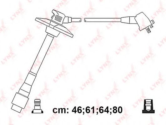 LYNXauto SPC7553 Комплект проводов зажигания для TOYOTA SCEPTER (Тойота/тоета Сcэптэр) LYNXauto SPC7553 Комплект проводов зажигания для TOYOTA SCEPTER (Тойота/тоета Сcэптэр)