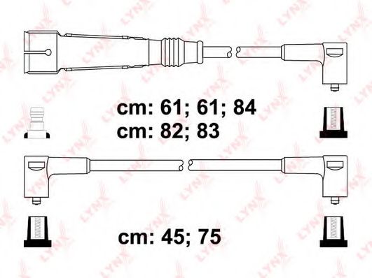 LYNXauto SPC8014 Комплект проводов зажигания для VOLKSWAGEN T4 CARAVELLE (Фольксваген Т4 cараvэллэ) LYNXauto SPC8014 Комплект проводов зажигания для VOLKSWAGEN T4 CARAVELLE (Фольксваген Т4 cараvэллэ)