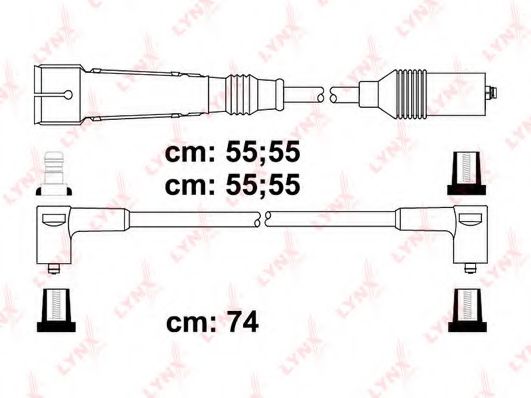 LYNXauto SPC8041 Комплект проводов зажигания для AUDI 90 (Ауди 90) LYNXauto SPC8041 Комплект проводов зажигания для AUDI 90 (Ауди 90)