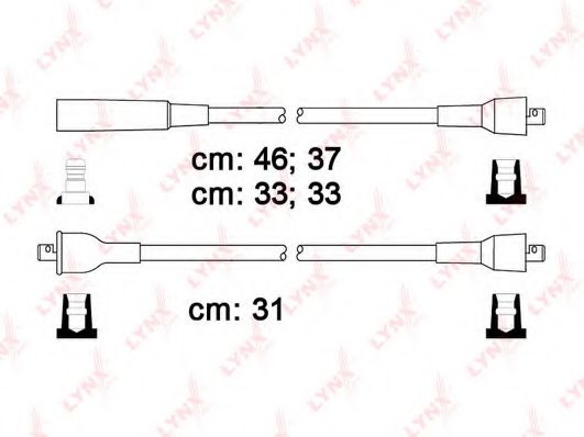 LYNXauto SPC8101 Комплект проводов зажигания для UAZ 3160 (Уаз 3160) LYNXauto SPC8101 Комплект проводов зажигания для UAZ 3160 (Уаз 3160)