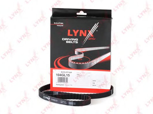 LYNXauto 104GL15 Ремень ГРМ для OPEL MANTA B CC (Опель Манта б cc) LYNXauto 104GL15 Ремень ГРМ для OPEL MANTA B CC (Опель Манта б cc)