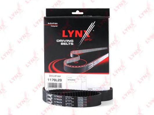 LYNXauto 117BL29 Ремень ГРМ для MITSUBISHI MIRAGE (Митсубиши/митсубиси Мирагэ) LYNXauto 117BL29 Ремень ГРМ для MITSUBISHI MIRAGE (Митсубиши/митсубиси Мирагэ)