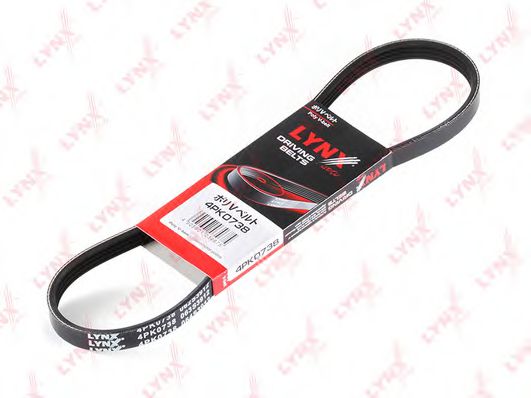 LYNXauto 4PK0738 Поликлиновой ремень для RENAULT CLIO II (Рено Клио 2) LYNXauto 4PK0738 Поликлиновой ремень для RENAULT CLIO II (Рено Клио 2)