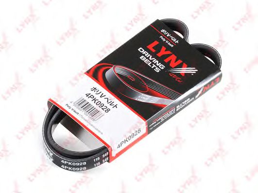 LYNXauto 4PK0928 Поликлиновой ремень для RENAULT CLIO II (Рено Клио 2) LYNXauto 4PK0928 Поликлиновой ремень для RENAULT CLIO II (Рено Клио 2)