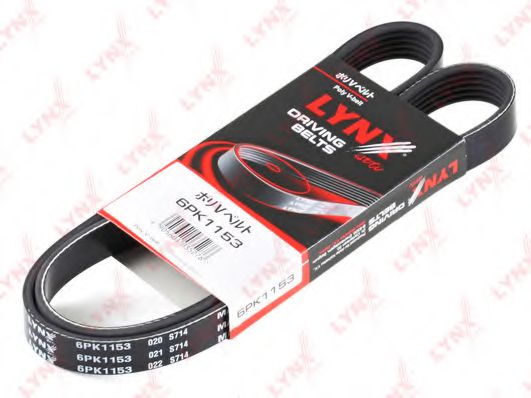 LYNXauto 6PK1153 Поликлиновой ремень для SEAT TOLEDO (Сеат Толэдо) LYNXauto 6PK1153 Поликлиновой ремень для SEAT TOLEDO (Сеат Толэдо)