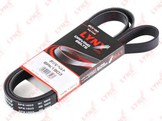 LYNXauto 6PK1803 Поликлиновой ремень для OPEL COMBO (Опель Комбо) LYNXauto 6PK1803 Поликлиновой ремень для OPEL COMBO (Опель Комбо)