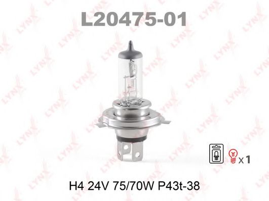 LYNXauto L20475-01 Лампа накаливания для IVECO DAILY II (Ивеко Даилъ 2) LYNXauto L20475-01 Лампа накаливания для IVECO DAILY II (Ивеко Даилъ 2)