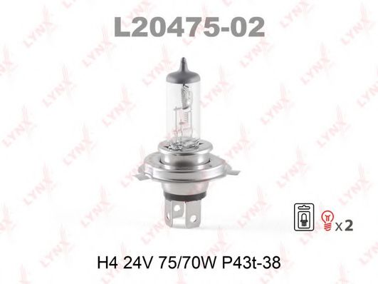 LYNXauto L20475-02 Лампа накаливания для IVECO DAILY II (Ивеко Даилъ 2) LYNXauto L20475-02 Лампа накаливания для IVECO DAILY II (Ивеко Даилъ 2)