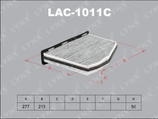 LYNXauto LAC-1011C Фильтр, воздух во внутренном пространстве для AUDI (Ауди) LYNXauto LAC-1011C Фильтр, воздух во внутренном пространстве для AUDI (Ауди)