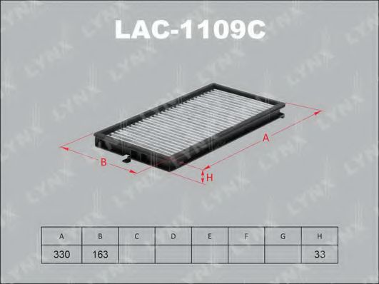 LYNXauto LAC-1109C Фильтр, воздух во внутренном пространстве для BMW 5 (Бмв 5) LYNXauto LAC-1109C Фильтр, воздух во внутренном пространстве для BMW 5 (Бмв 5)