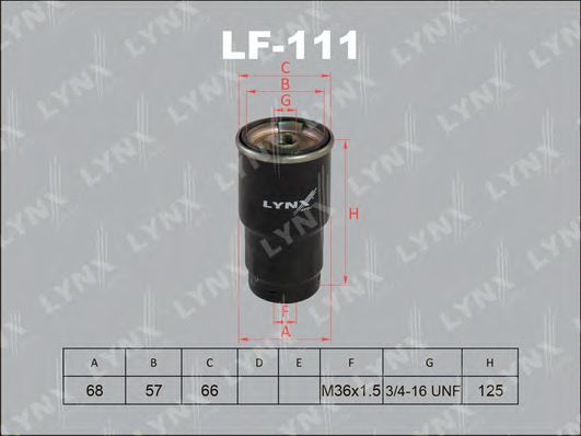LYNXauto LF-111 Топливный фильтр для TOYOTA RAV 4 IV (Тойота/тоета Рав 4 4) LYNXauto LF-111 Топливный фильтр для TOYOTA RAV 4 IV (Тойота/тоета Рав 4 4)