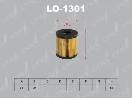 LYNXauto LO-1301 Масляный фильтр для LAND-ROVER (Ланд-ровер) LYNXauto LO-1301 Масляный фильтр для LAND-ROVER (Ланд-ровер)