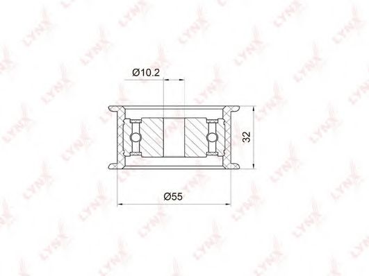 LYNXauto PB-3011 Паразитный Ведущий ролик, зубчатый ремень для LADA VEGA (Лада Vэга) LYNXauto PB-3011 Паразитный Ведущий ролик, зубчатый ремень для LADA VEGA (Лада Vэга)