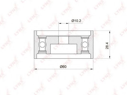 LYNXauto PB-3013 Натяжной ролик, ремень ГРМ; Паразитный Ведущий ролик, зубчатый ремень для MITSUBISHI PAJERO SPORT II (Митсубиши/митсубиси Паджеро спорт 2) LYNXauto PB-3013 Натяжной ролик, ремень ГРМ; Паразитный Ведущий ролик, зубчатый ремень для MITSUBISHI PAJERO SPORT II (Митсубиши/митсубиси Паджеро спорт 2)