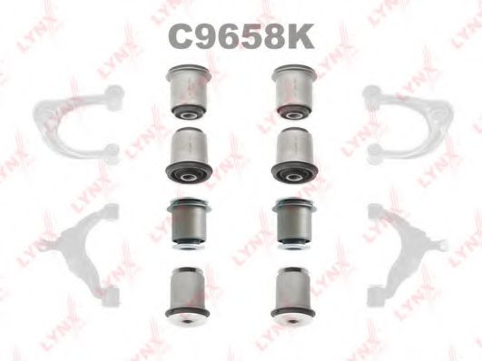 LYNXauto C9658K Подвеска, рычаг независимой подвески колеса для TOYOTA LAND CRUISER PRADO (Тойота/тоета Ленд крузер прадо)