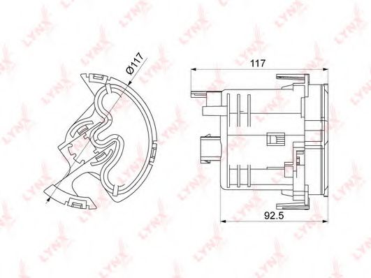 LYNXauto LF-1071M Топливный фильтр для TOYOTA MARK X I (Тойота/тоета Марк x и) LYNXauto LF-1071M Топливный фильтр для TOYOTA MARK X I (Тойота/тоета Марк x и)