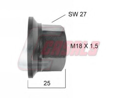 CASALS 21391 Гайка крепления колеса для MERCEDES-BENZ MK (Мэрcэдэс-бэнз Мк) CASALS 21391 Гайка крепления колеса для MERCEDES-BENZ MK (Мэрcэдэс-бэнз Мк)
