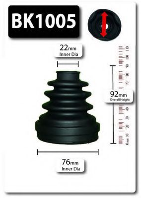 SHAFTEC BK1005 Комплект пылника, приводной вал для HYUNDAI (Хендай) SHAFTEC BK1005 Комплект пылника, приводной вал для HYUNDAI (Хендай)