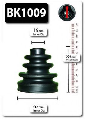 SHAFTEC BK1009 Комплект пылника, приводной вал для PEUGEOT 207 (Пежо 207) SHAFTEC BK1009 Комплект пылника, приводной вал для PEUGEOT 207 (Пежо 207)