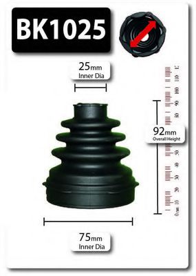 SHAFTEC BK1025 Комплект пылника, приводной вал для FORD (Форд) SHAFTEC BK1025 Комплект пылника, приводной вал для FORD (Форд)