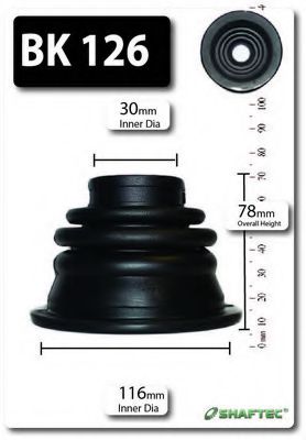 SHAFTEC BK126 Комплект пылника, приводной вал для RENAULT SAFRANE (Рено Сафранэ) SHAFTEC BK126 Комплект пылника, приводной вал для RENAULT SAFRANE (Рено Сафранэ)