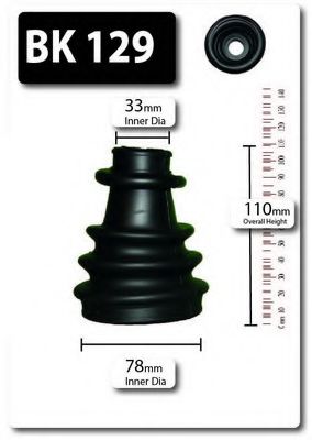 SHAFTEC BK129 Комплект пылника, приводной вал для RENAULT (Рено) SHAFTEC BK129 Комплект пылника, приводной вал для RENAULT (Рено)